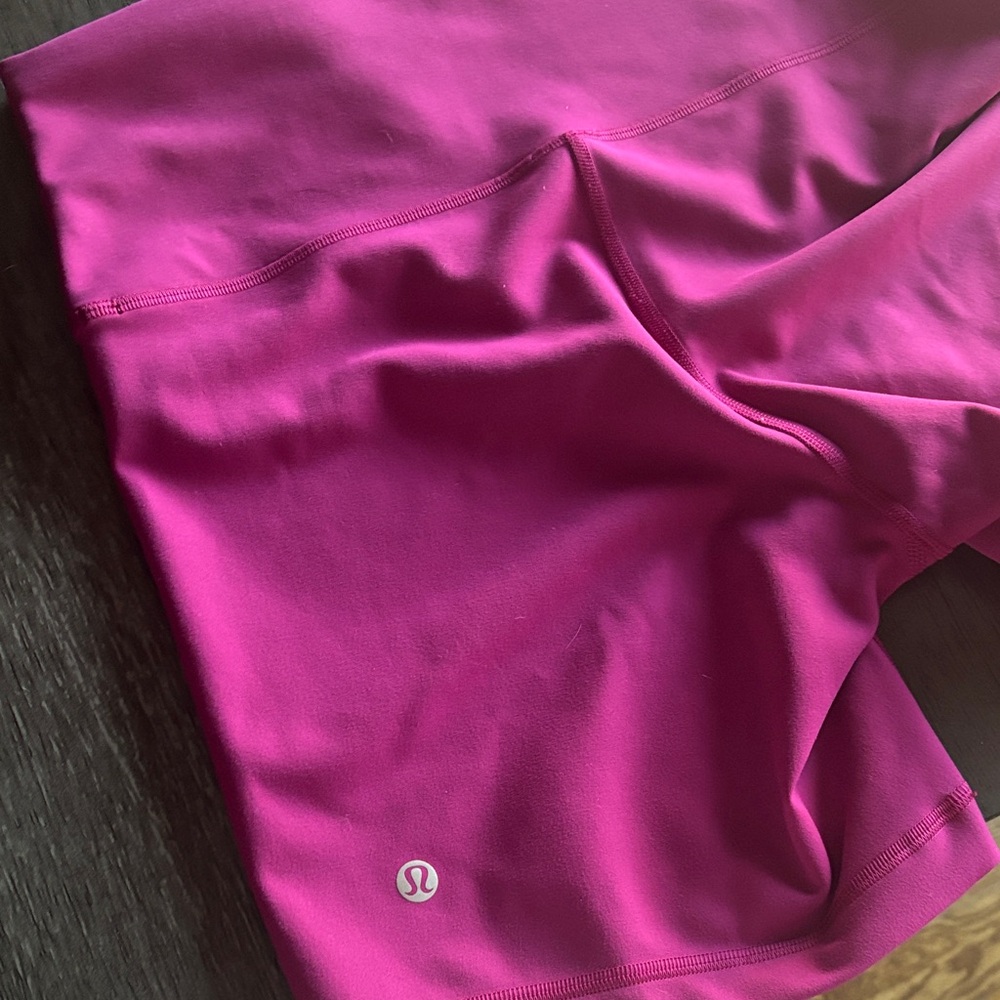 Lululemon Hot Pink/Purple Athletic Shorts